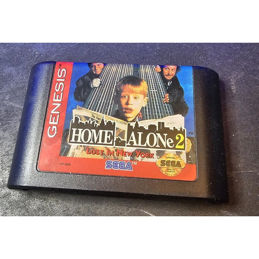 Home Alone 2 Lost In New York Sega Genesis Cartridge Only
